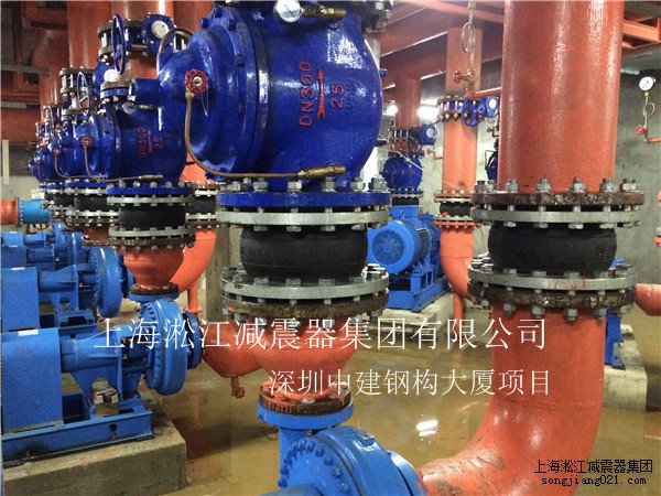 深圳中建鋼構(gòu)大廈選用25kg法蘭橡膠接頭 25kg橡膠接頭,法蘭橡膠接頭,深圳橡膠接頭