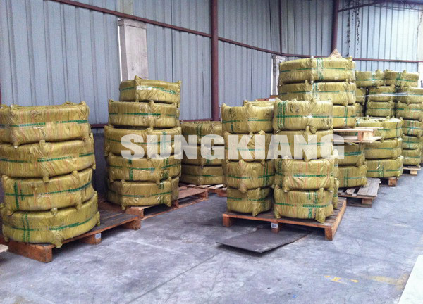 纖維行業(yè)橡膠接頭發(fā)往江蘇項目