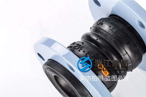 Dn250*100雙球體橡膠接頭用在冷卻塔循環水泵