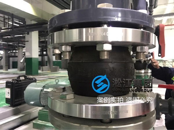 純水設備用法蘭雙球體橡膠接頭