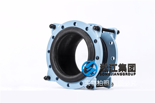 貴州王車水庫工程DN300，PN16防拉脫橡膠減震接頭
