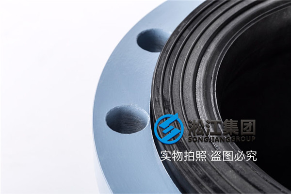 鹽城工程(五星級酒店)SUS304，DN200法蘭橡膠接頭