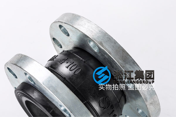 RFJD-1.6x100橡膠接頭,長度145mm,8個螺栓孔Ф18,用于水電廠的