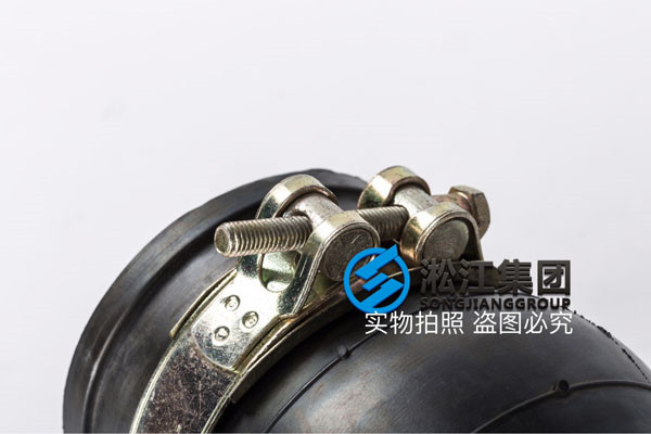 吸水管卡箍橡膠接頭,內徑100mm和114mm,長度200mm,壁厚:6mm