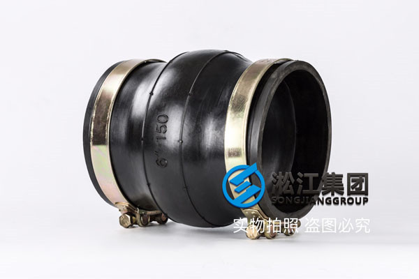 吸水管卡箍橡膠接頭,內徑100mm和114mm,長度200mm,壁厚:6mm