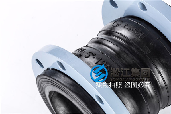 海南省雙球體橡膠接頭，DN250MM，法蘭片304不銹鋼
